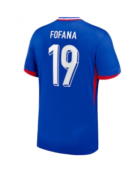 Francia Youssouf Fofana #19 Maglia Gara Casa Repliche Europei 2024